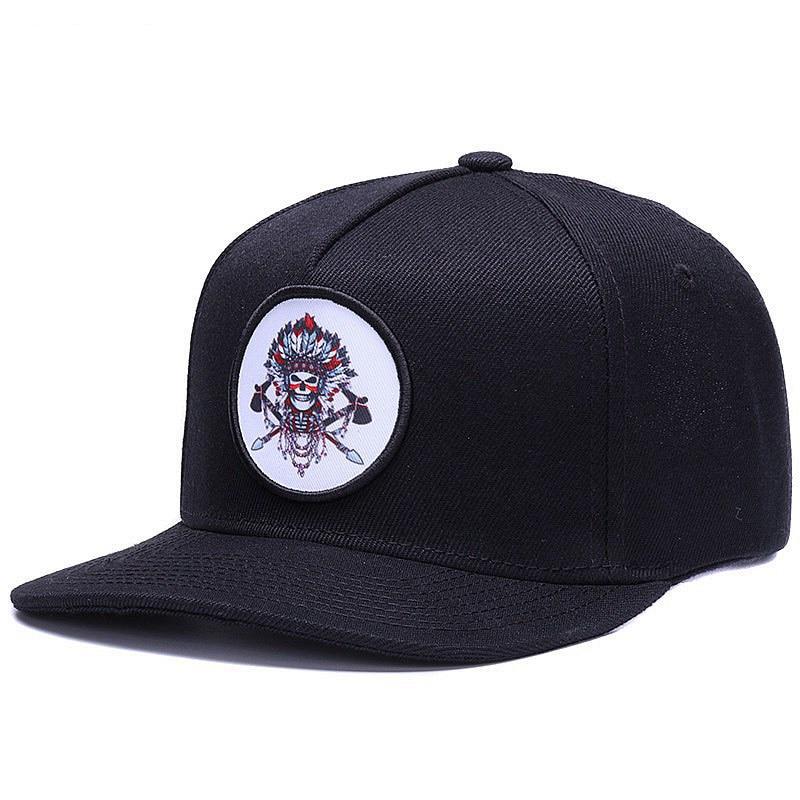 Tomahawk Skull Svart Snapback
