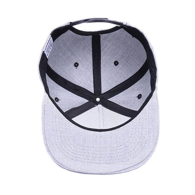 Flat USA Flag Grå Snapback