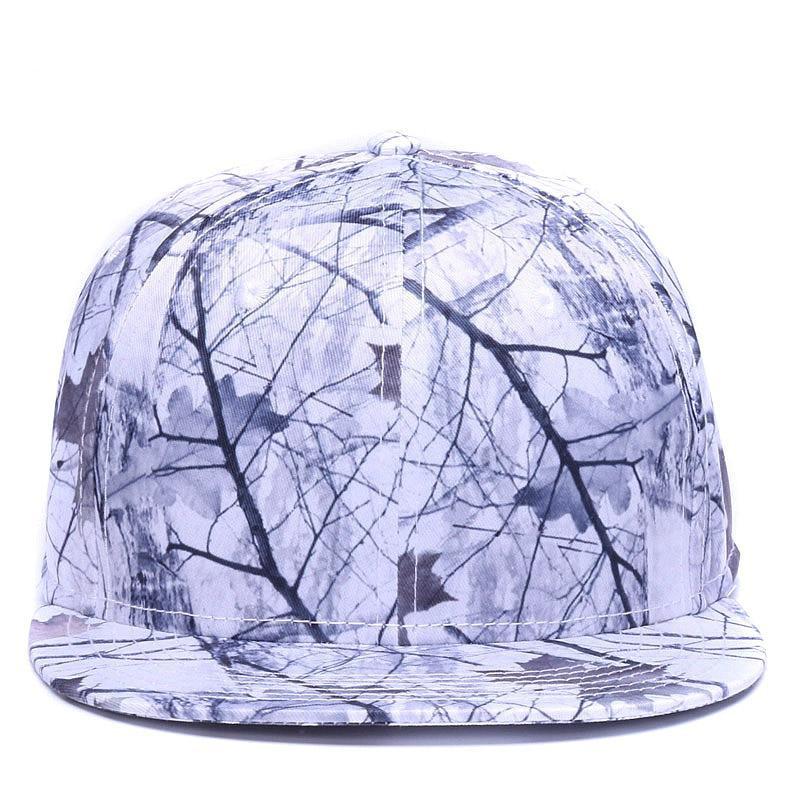 Swedish Camouflage Vit Snapback