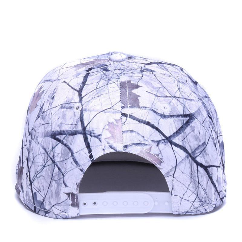 Swedish Camouflage Vit Snapback