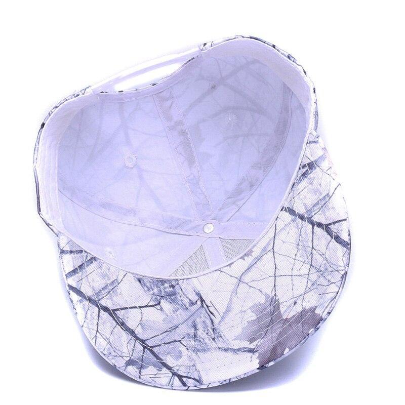 Swedish Camouflage Vit Snapback