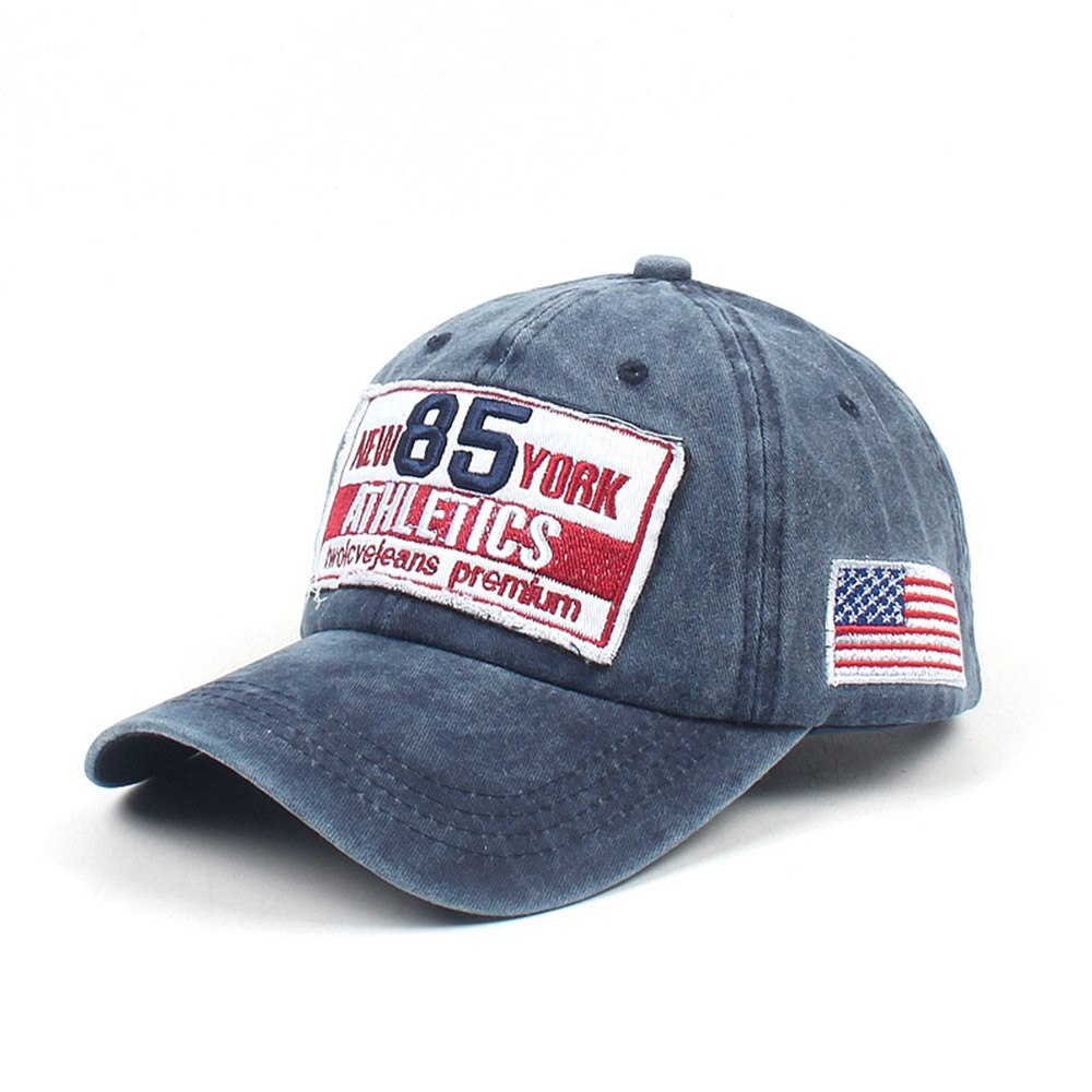 85 Athletics Navy Washed Adjustable