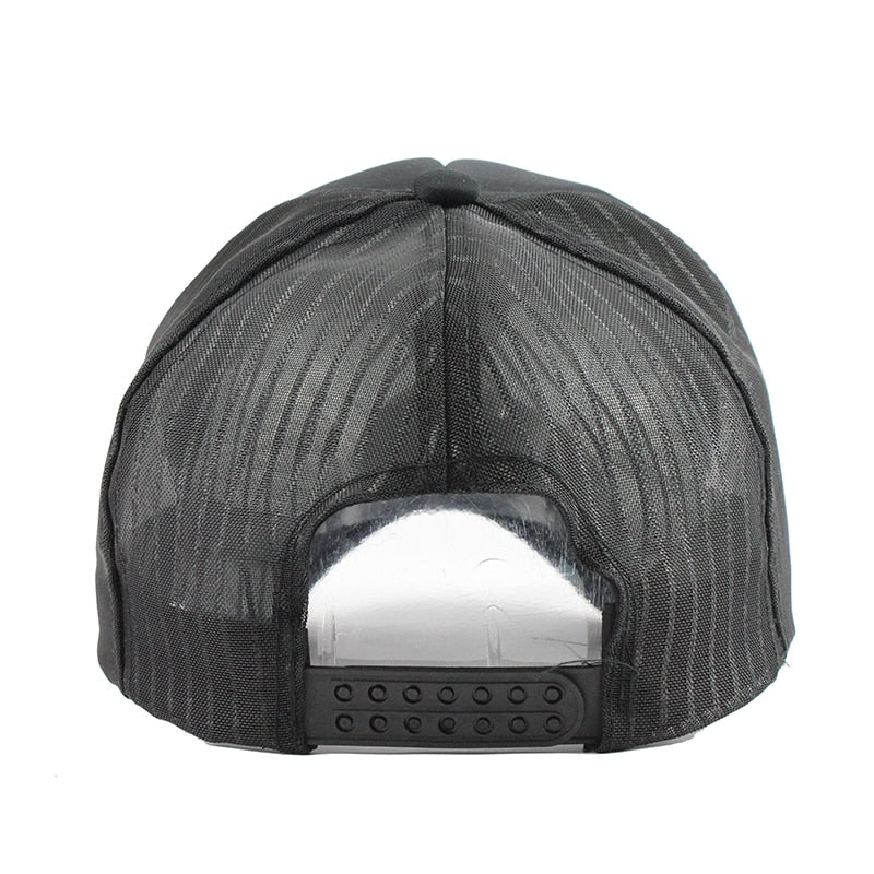Black Tiger Mesh Svart Trucker Keps