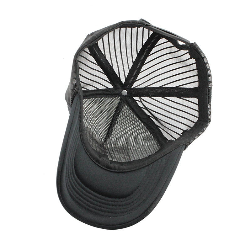 Black Tiger Mesh Svart Trucker Keps
