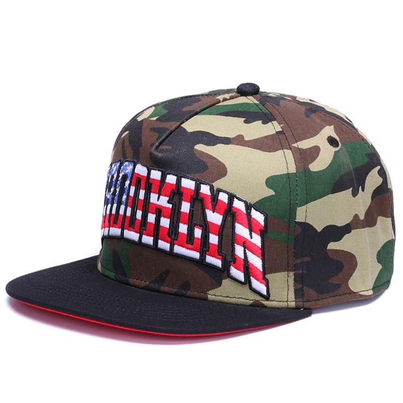 Brooklyn Flag Camo Snapback