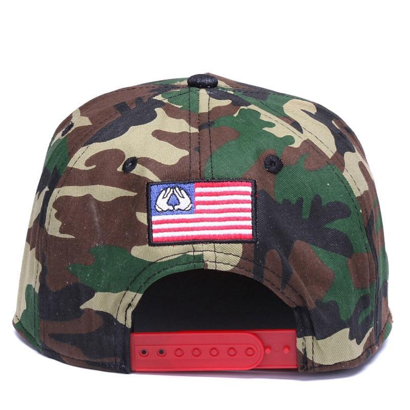 Brooklyn Flag Camo Snapback