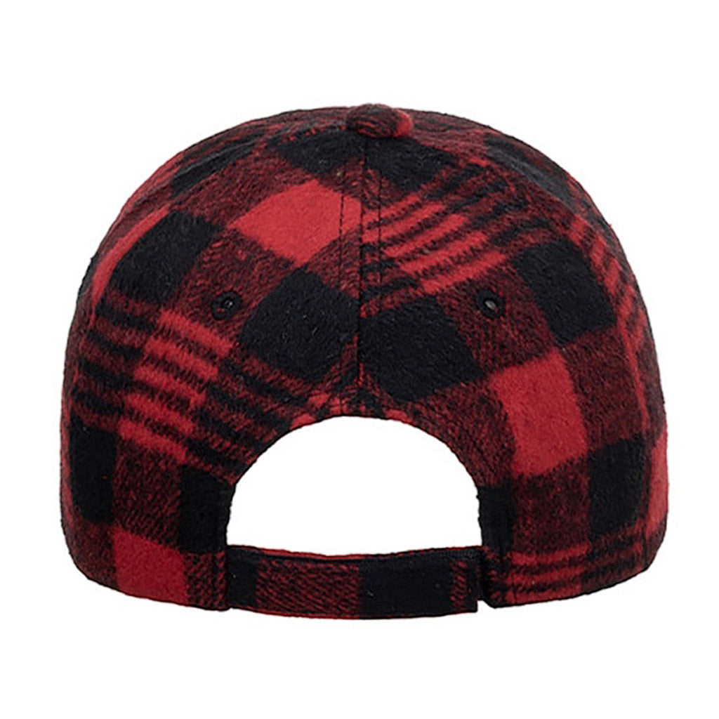 Rödfärgad jägarkeps för jakt