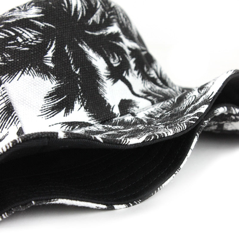 Palm Trees Foldable Vit Bucket