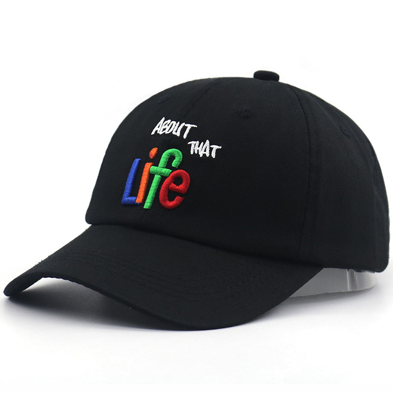 About That Life Svart Dad Hat
