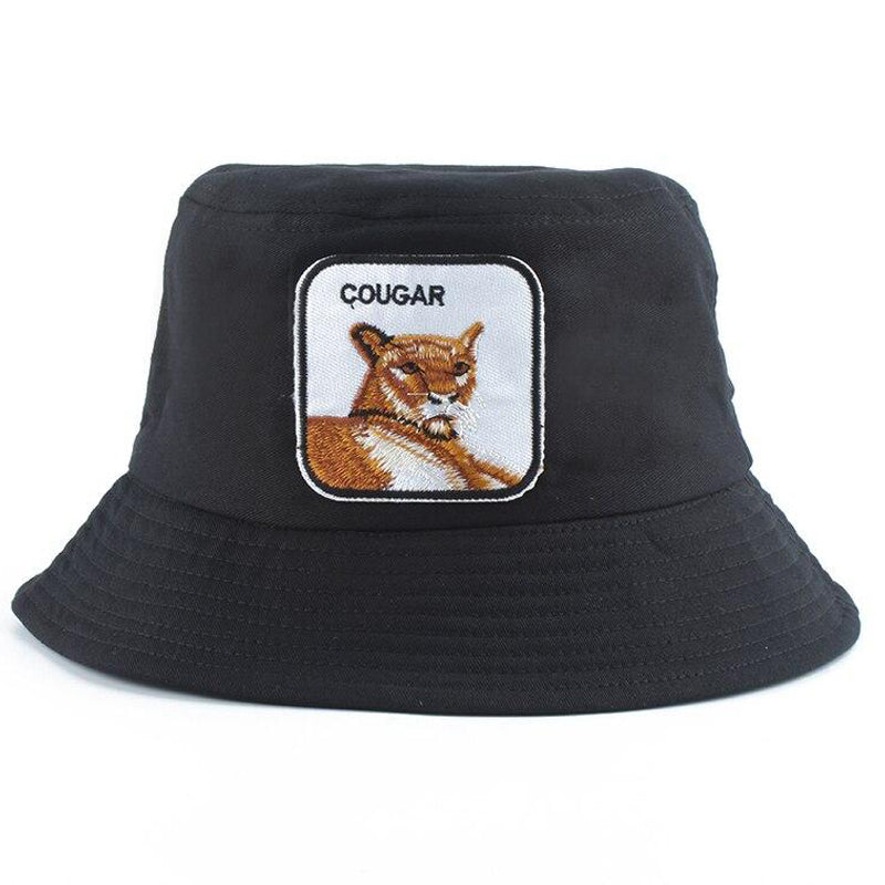 Animal Cougar Foldable Svart Bucket
