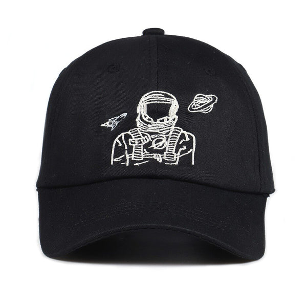 Spaceman Explorer Svart Dad Hat