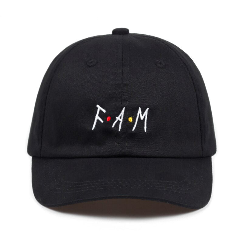 F.A.M Svart Adjustable Dad Hat