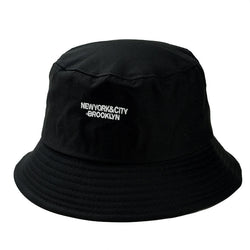New York & Brooklyn Foldable Svart Bucket