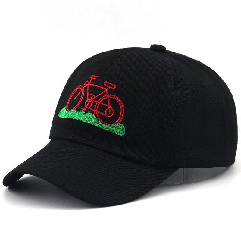 The Red Bicycle Svart Dad Hat
