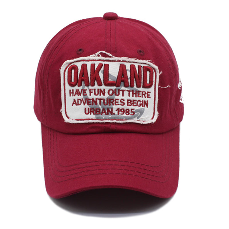 Oakland Marine Vintage Röd Adjustable