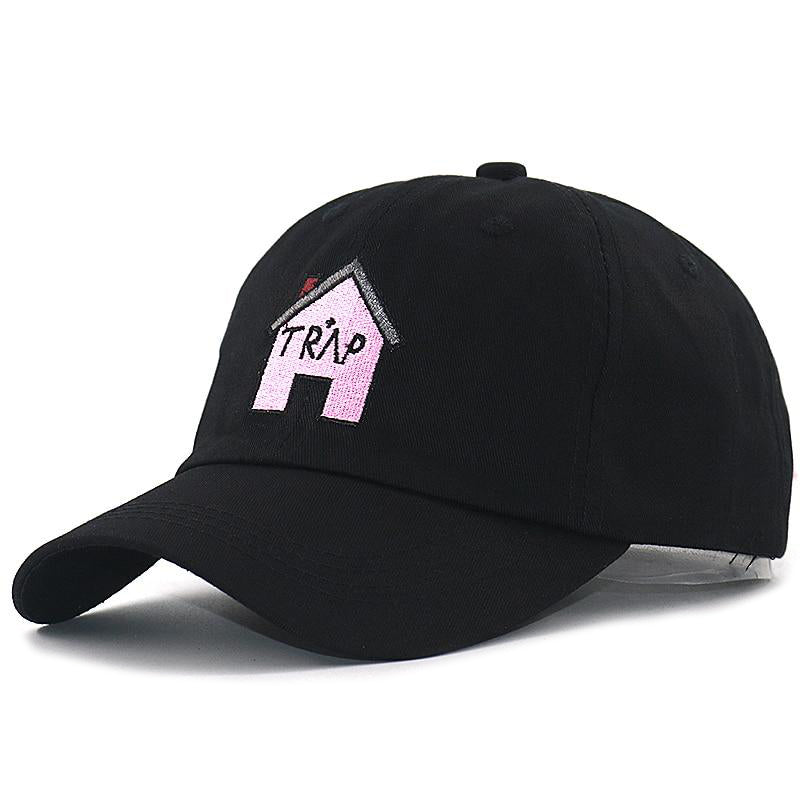 Pink Trap House Dad Hat