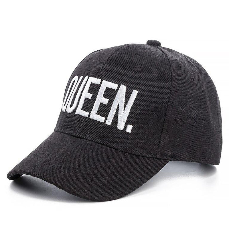 QUEEN Letter Svart Adjustable Keps