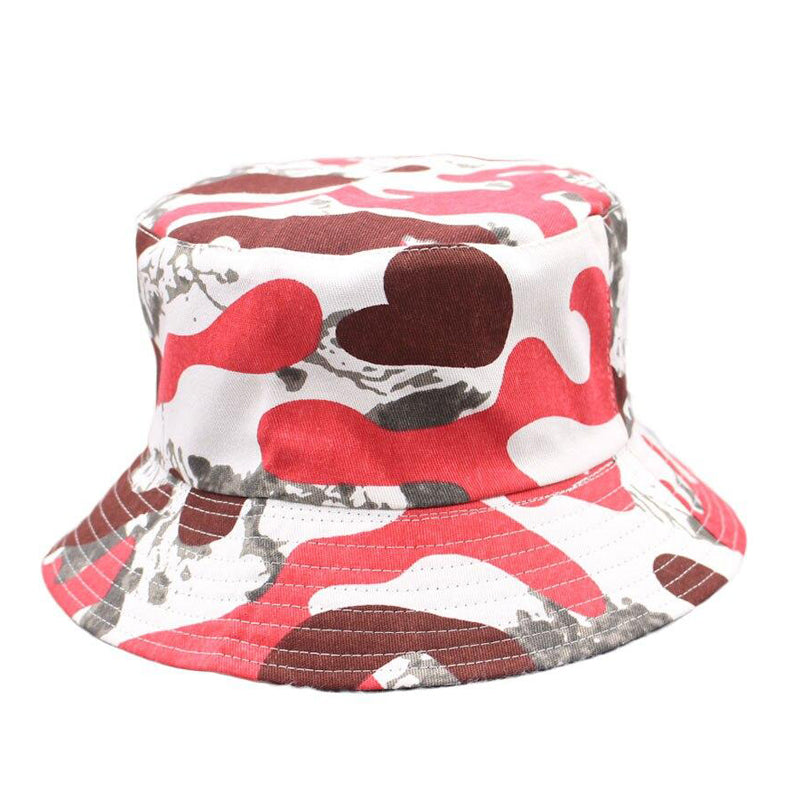 Red Camouflage Foldable Röd Bucket