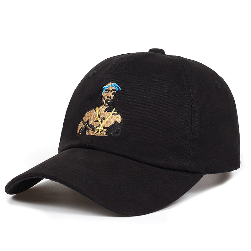 Tupac Shakur Svart Dad Hat