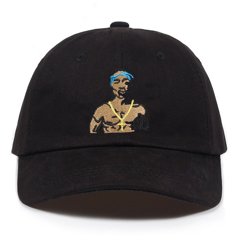 Tupac Shakur Svart Dad Hat