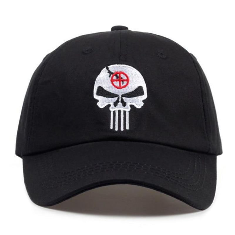 Tactical Punisher Svart Dad Hat
