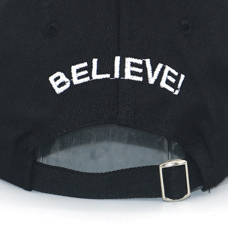 Believe Alien Svart Dad Hat
