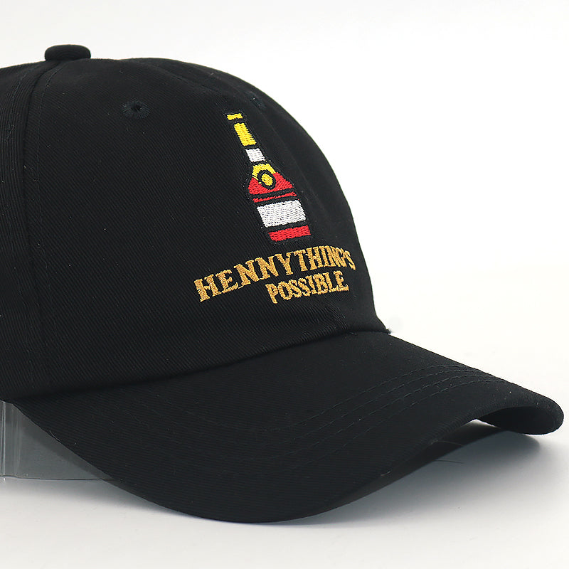 Hennything's Possible Svart Dad Hat