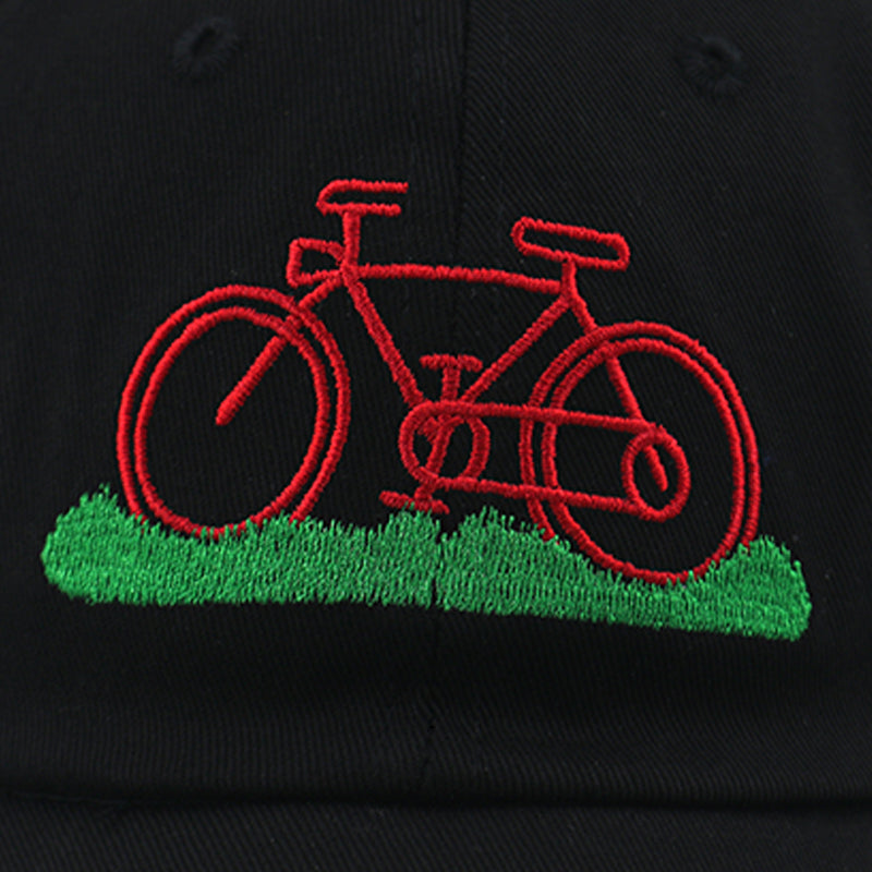 The Red Bicycle Svart Dad Hat