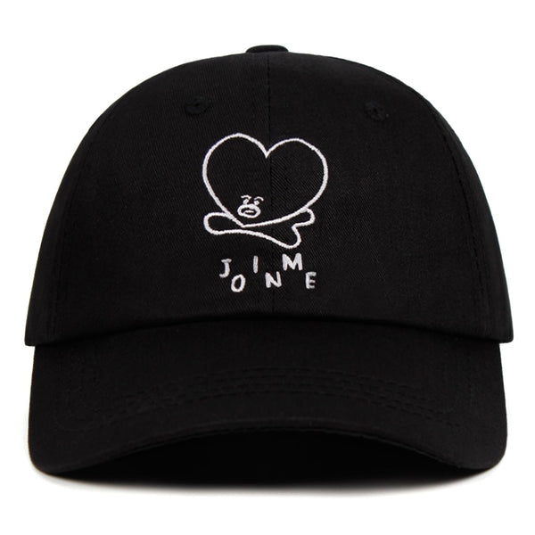 Jim One Svart Unconstructed Dad Hat
