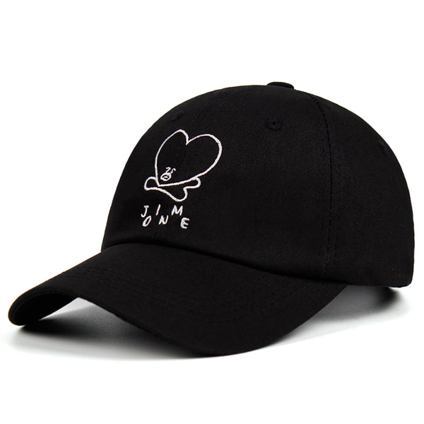 Jim One Svart Unconstructed Dad Hat
