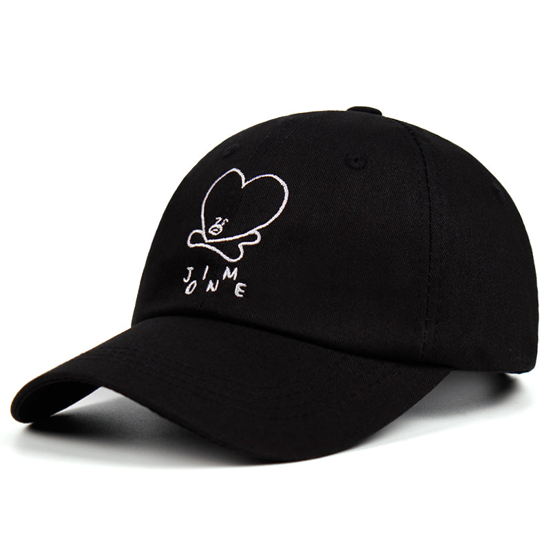 Jim One Svart Unconstructed Dad Hat