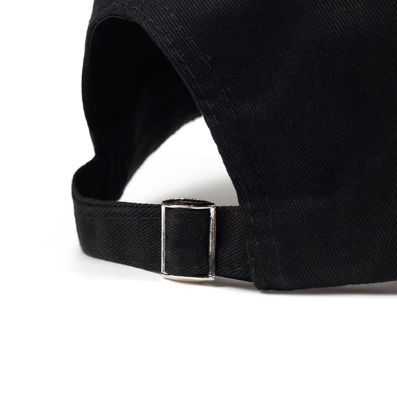 Jim One Svart Unconstructed Dad Hat