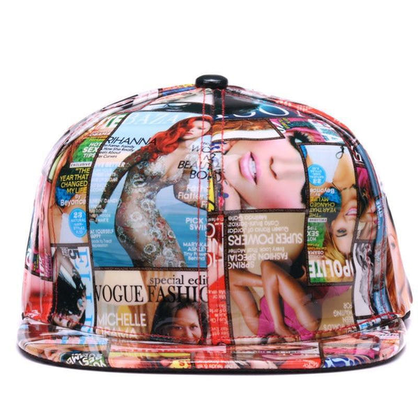 Glam Magazine Covers Snapback
