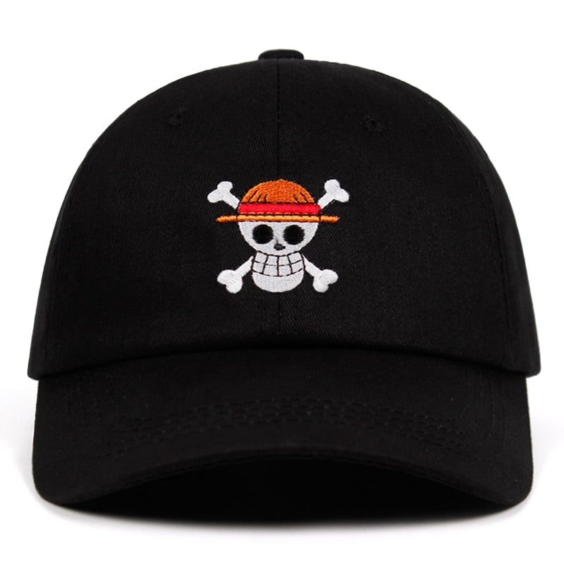 One Piece Pirate Svart Dad Hat