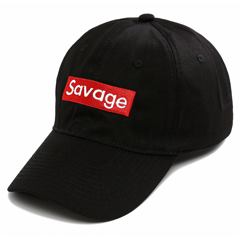 Savage Svart Dad Hat