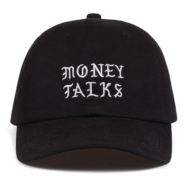 Money Talks Svart Dad Hat