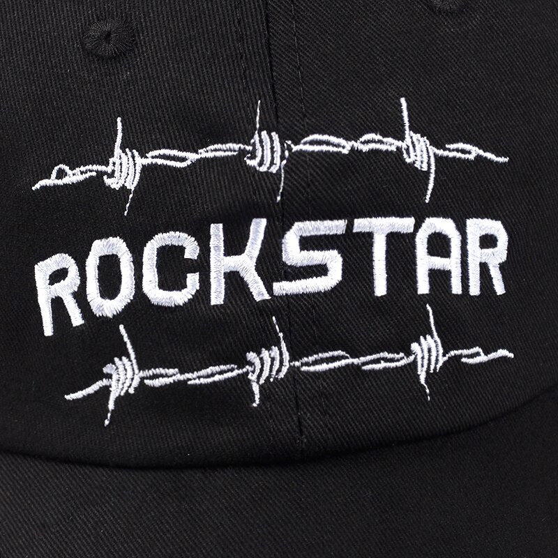 Rockstar Svart Dad Hat