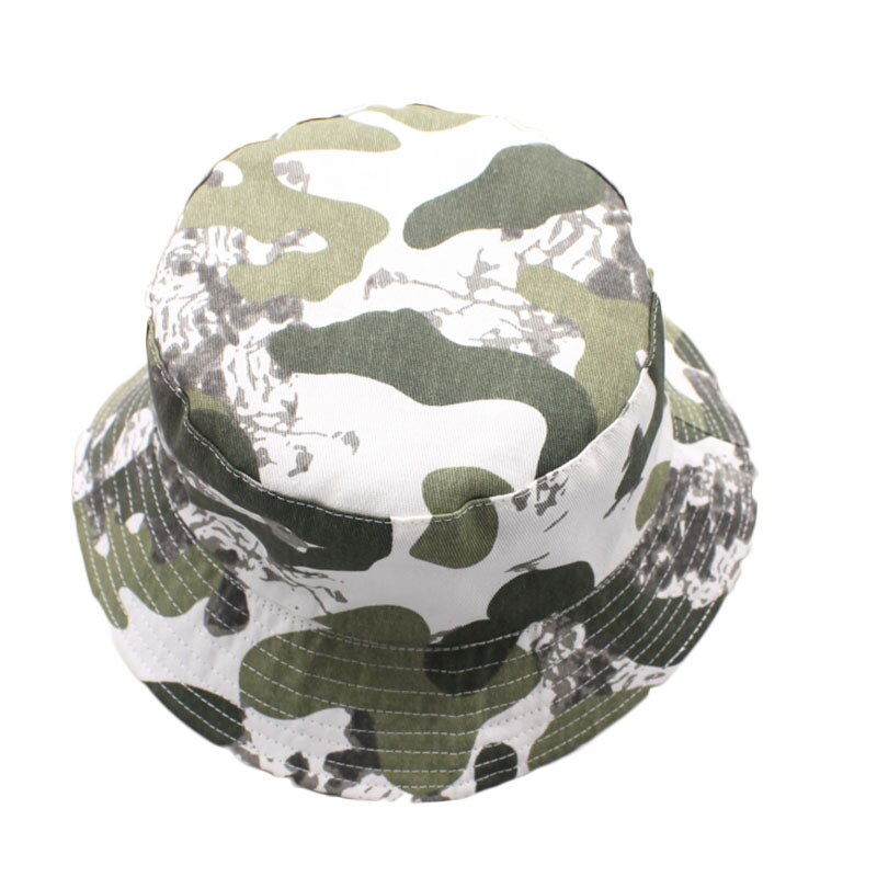 Green Camouflage Foldable Grön Bucket