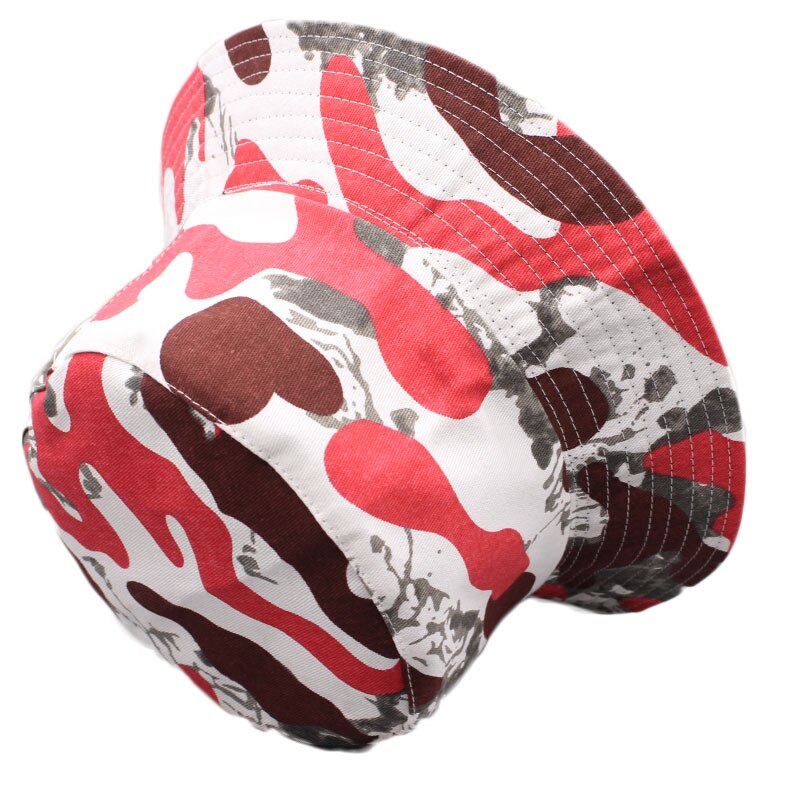 Red Camouflage Foldable Röd Bucket
