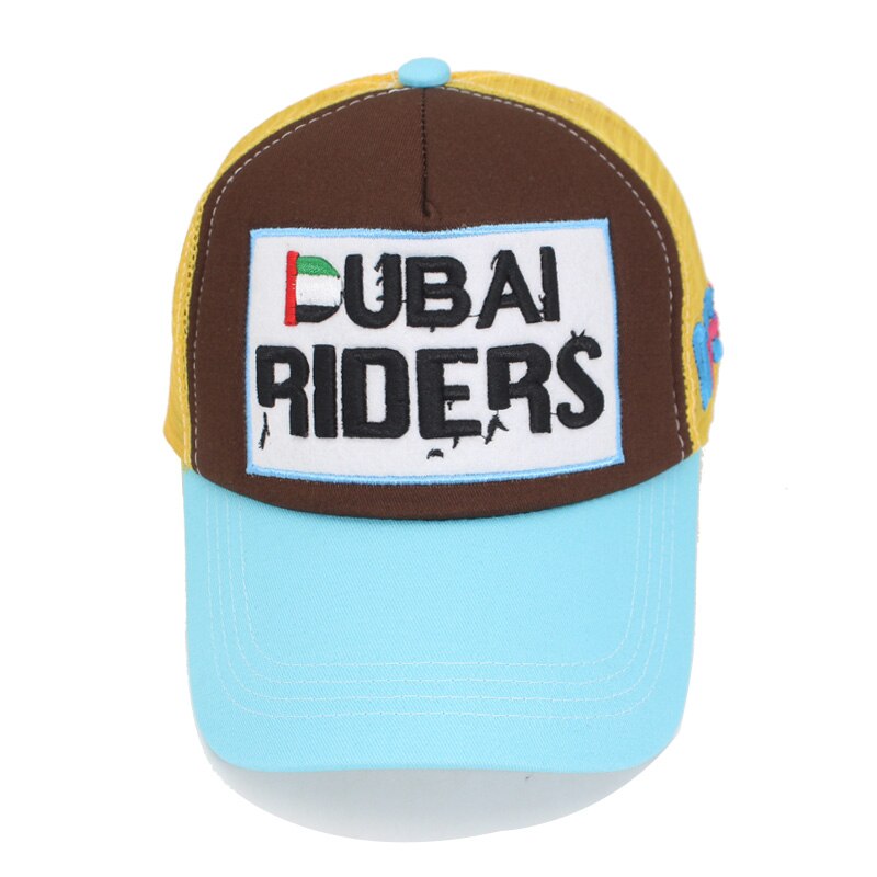 Dubai Riders Blå/Gul Trucker Keps